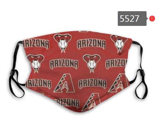 2020 MLB Arizona Diamondback #2 Dust mask with filter